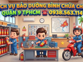 Dịch vụ bảo dưỡng bình chữa cháy Quận 9 TPHCM