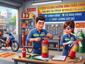 Dịch vụ bảo dưỡng bình chữa cháy Quận Bình Tân TPHCM